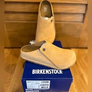 NEW Birkenstock Zermatt Suede Clay 9.5 10 10.5 41 NIB